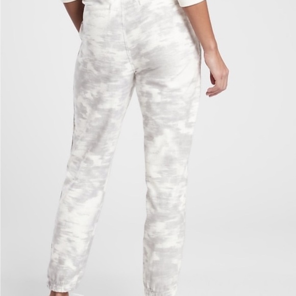 Athleta Farallon Printed Jogger Gray Tie Dye Womens 0 - Picture 2 of 9